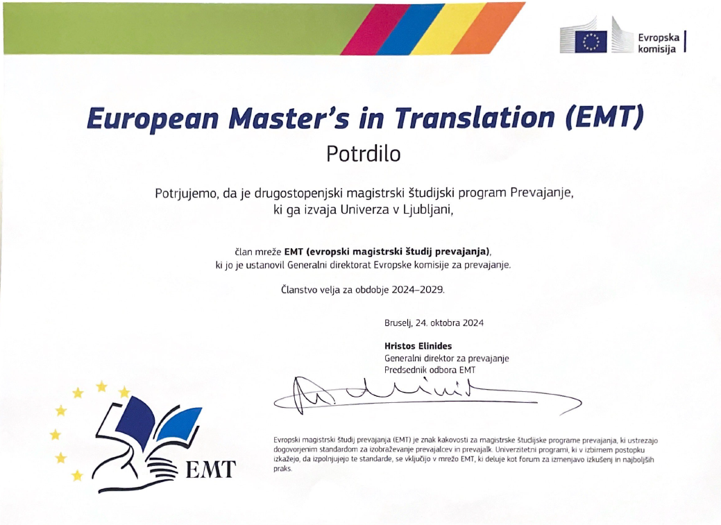 EMT CERTIFIKAT